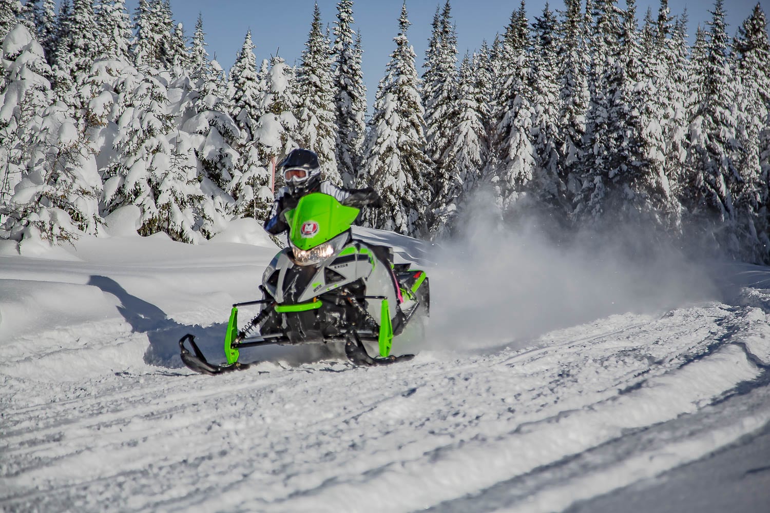 2018 Arctic Cat ZR 8000 Sno Pro 137 Test