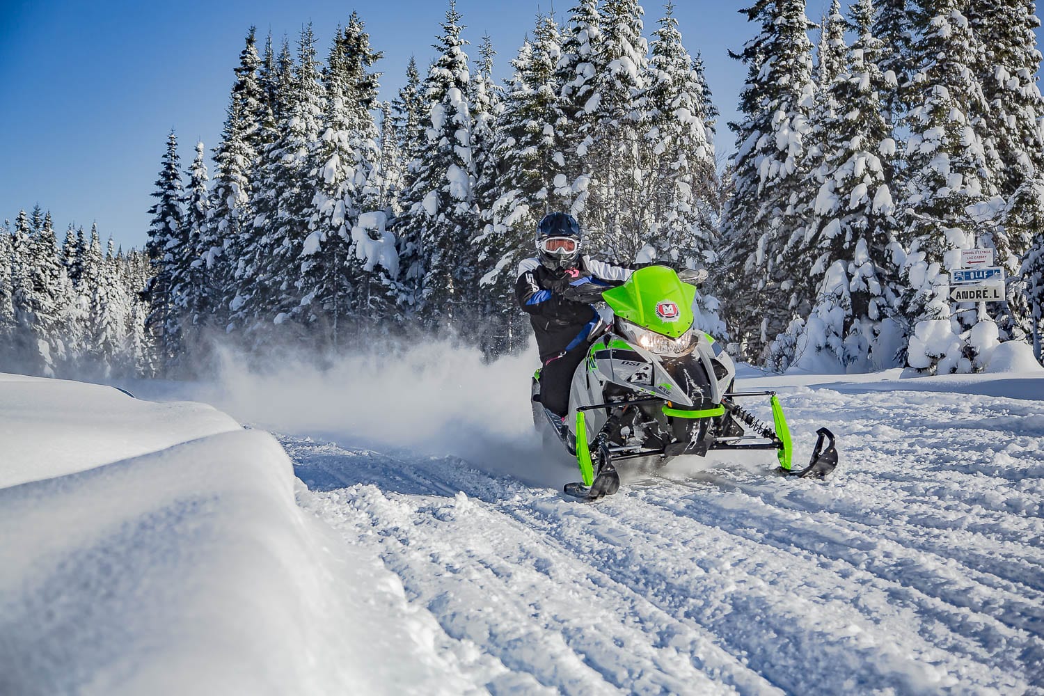 2018 Arctic Cat ZR 8000 Sno Pro 137 Test