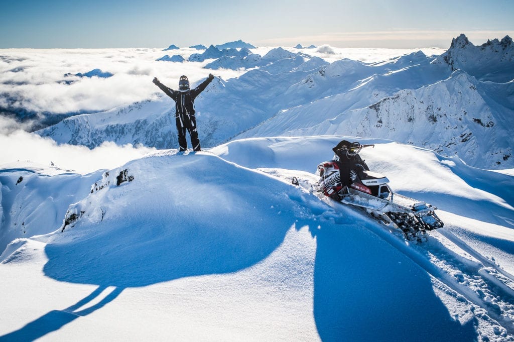 My snowmobile experience with Ride Whistler