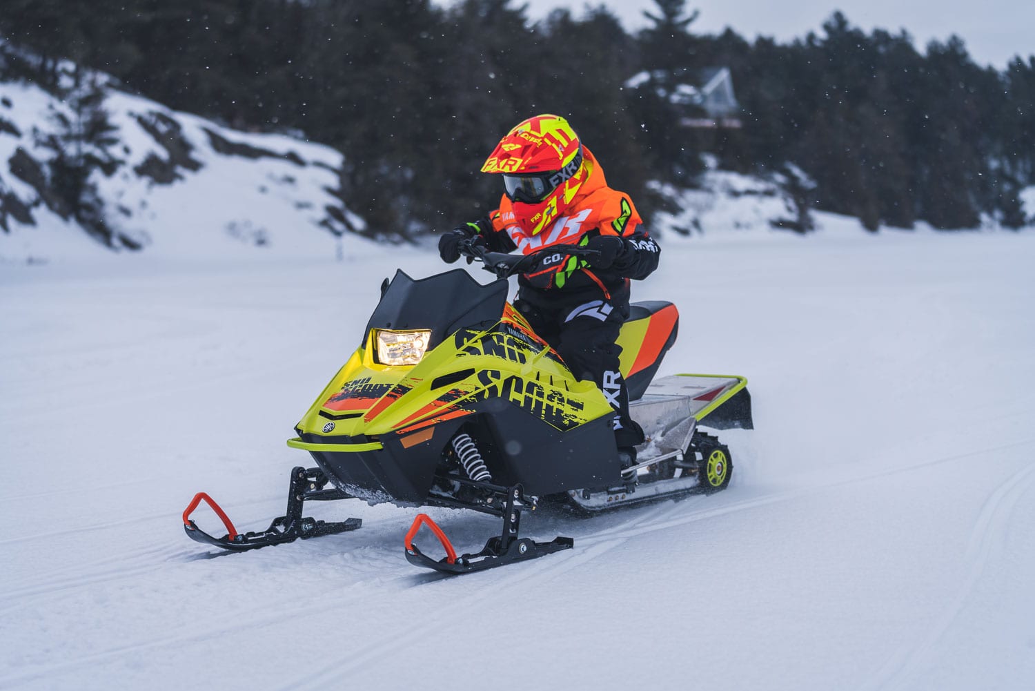 2020 Yamaha Snoscoot ES and SRX120R