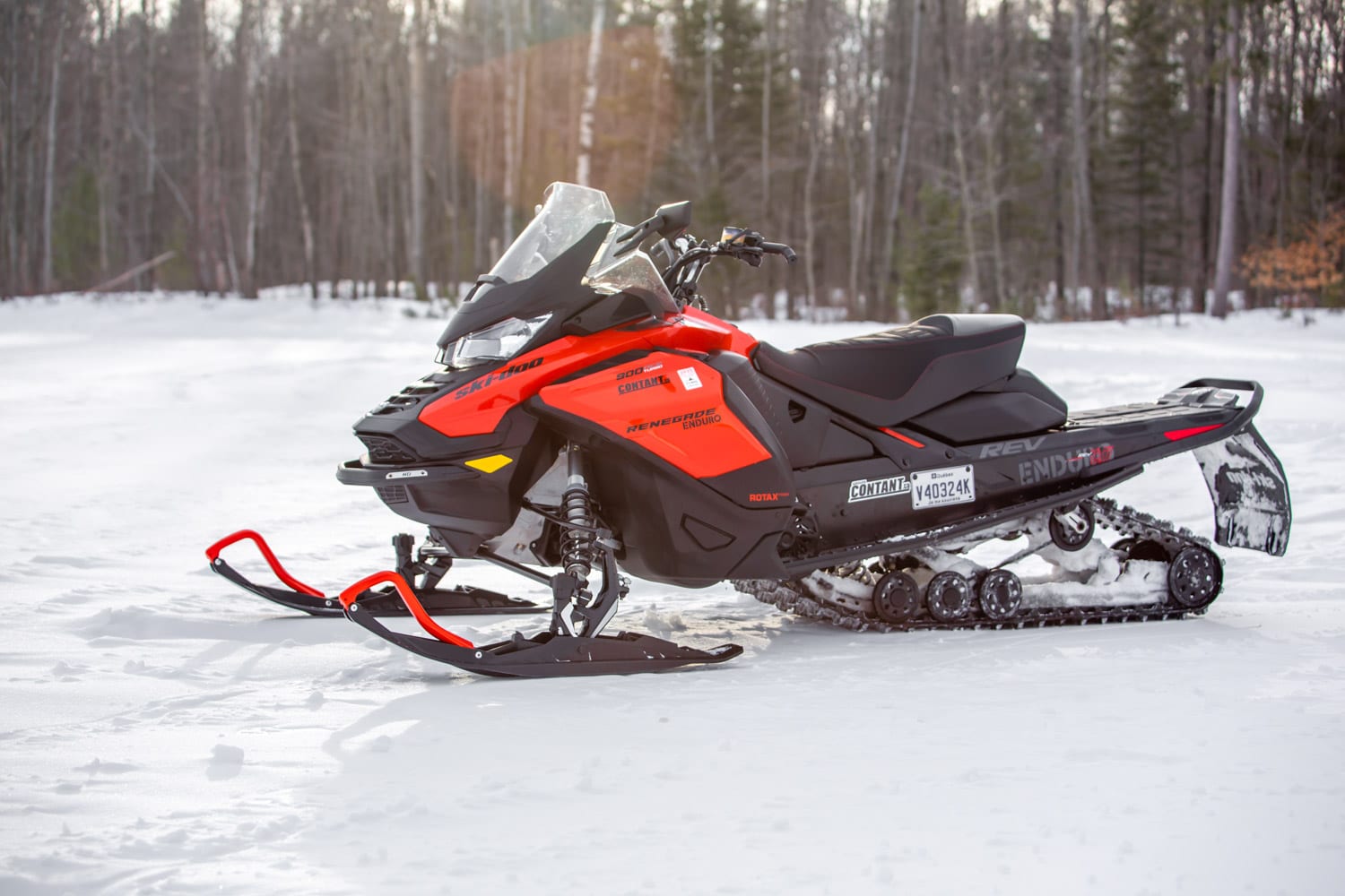 2020 SkiDoo Renegade Enduro 900 ACE Turbo Test Snowmobile Passion