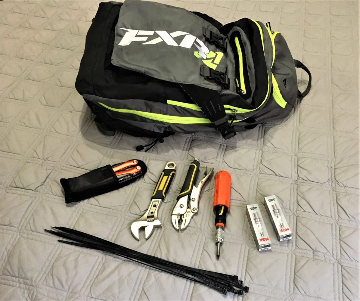 What should you bring in your bag for a day of backcountry skiing?