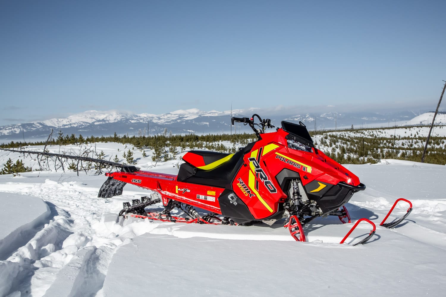 Polaris PRO-RMK 850 QD2 155 2021 Test