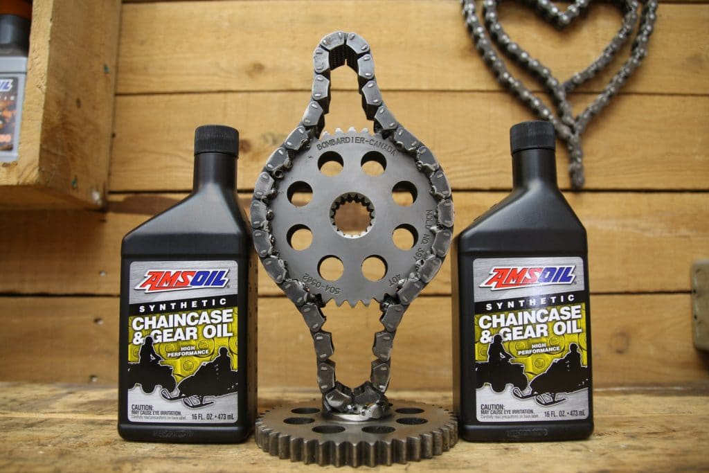 Chain case oil essential part of your snowmobile.