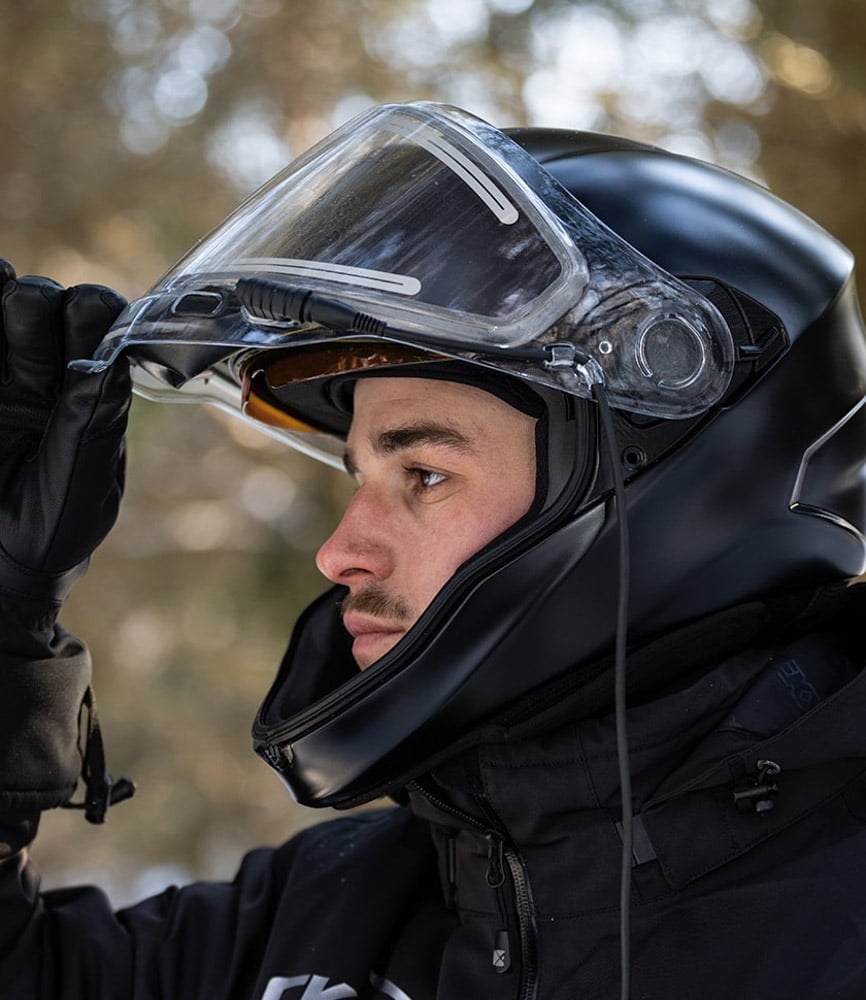 CKX Snowmobile Helmet Contact