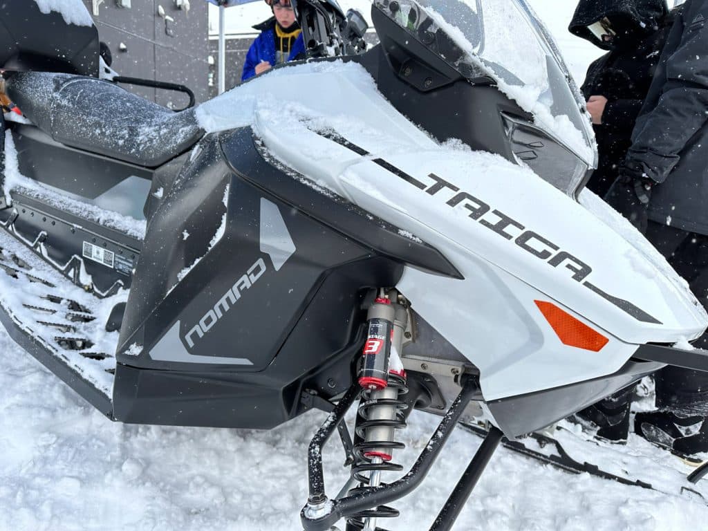 Nomad Taiga Motors Electric Snowmobile